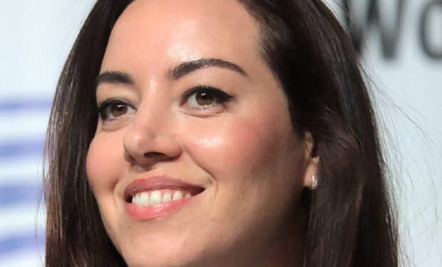 adriana owen add Aubrey Plaza Lingerie photo