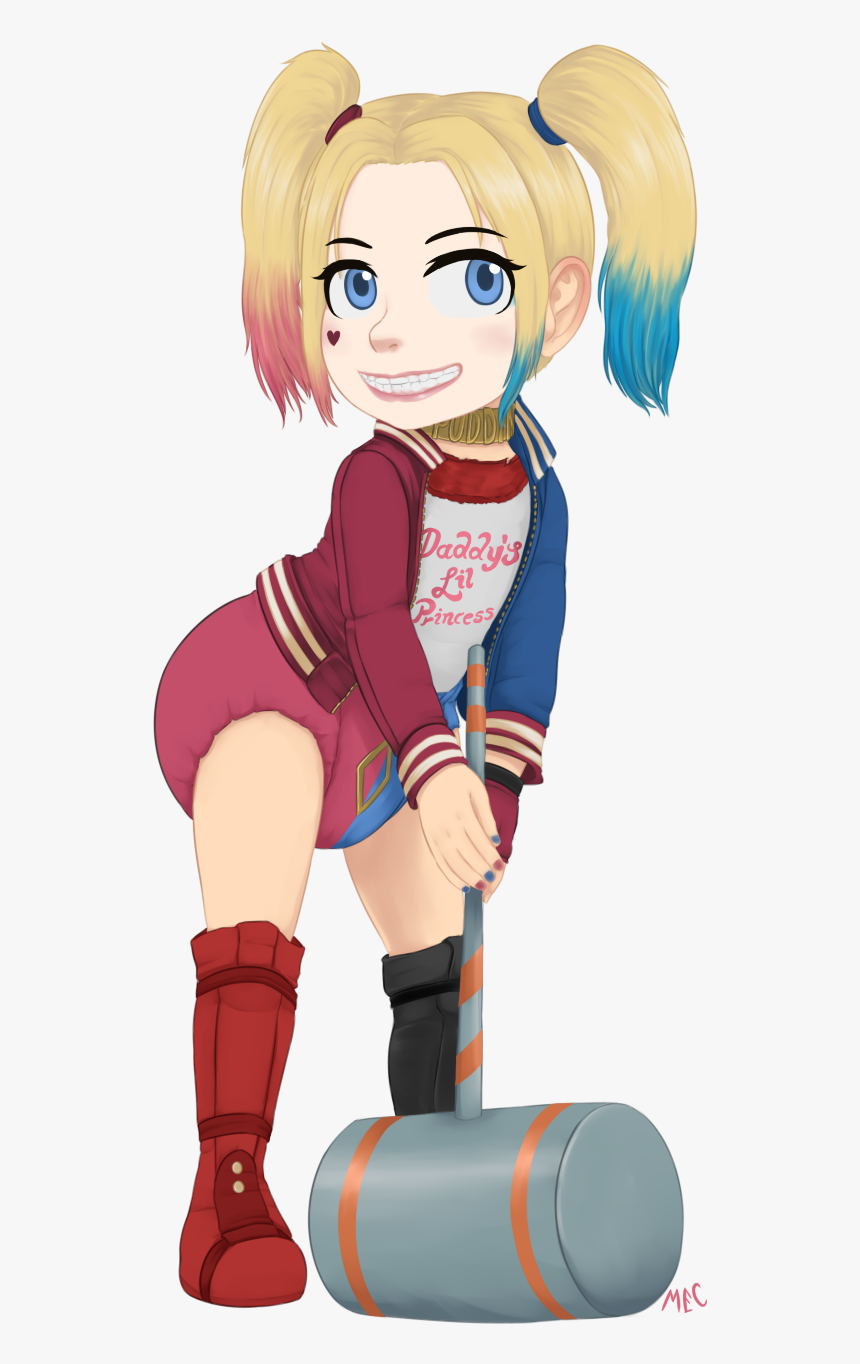 Harley Quinn Diapered 1619