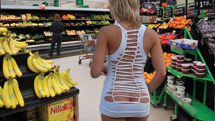 chris wikel add Women Flashing At Walmart photo