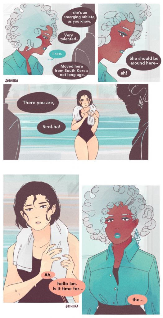 catrina beck add Interacial Comics photo