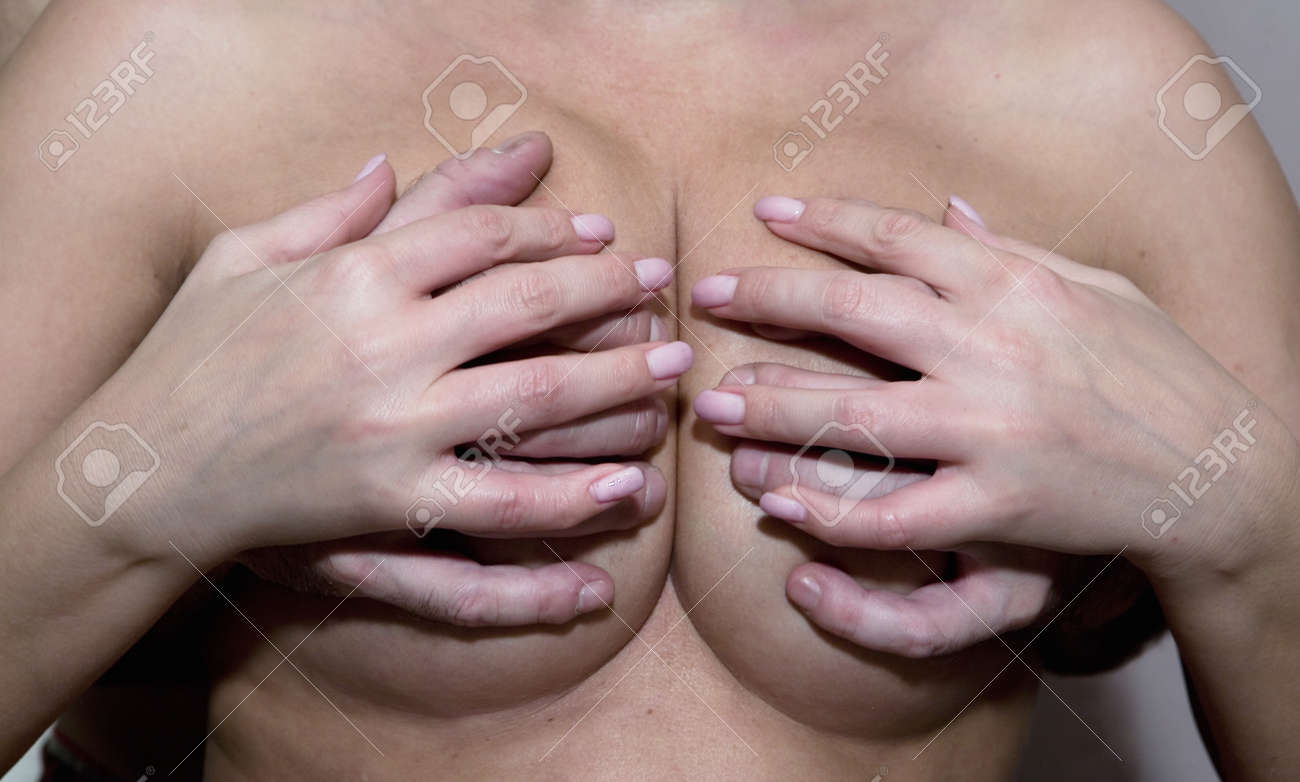allan domnic add Squeezing Big Tits photo