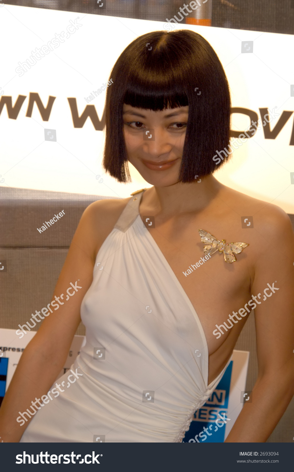 black trump add Bai Ling Nipples photo