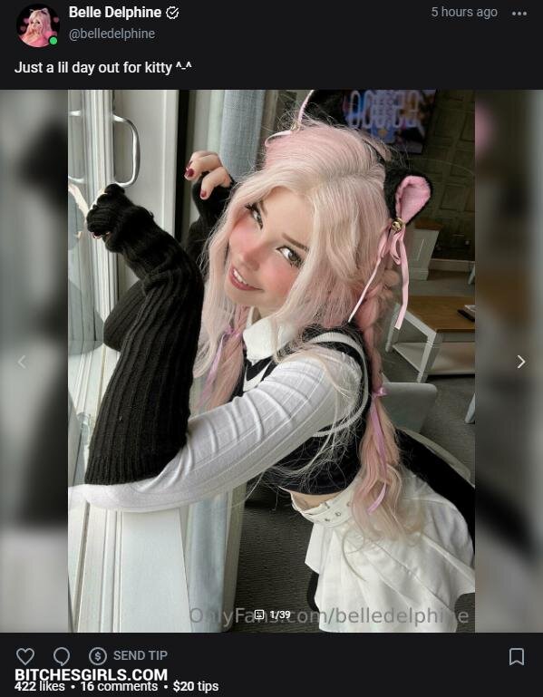 belinda prado add Belle Delphine Leqks photo