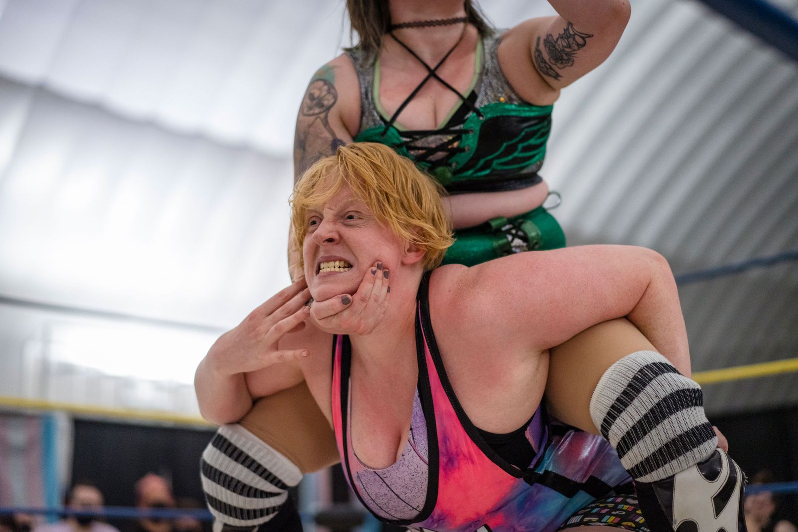 darren casteel add Big Boob Wrestlers photo