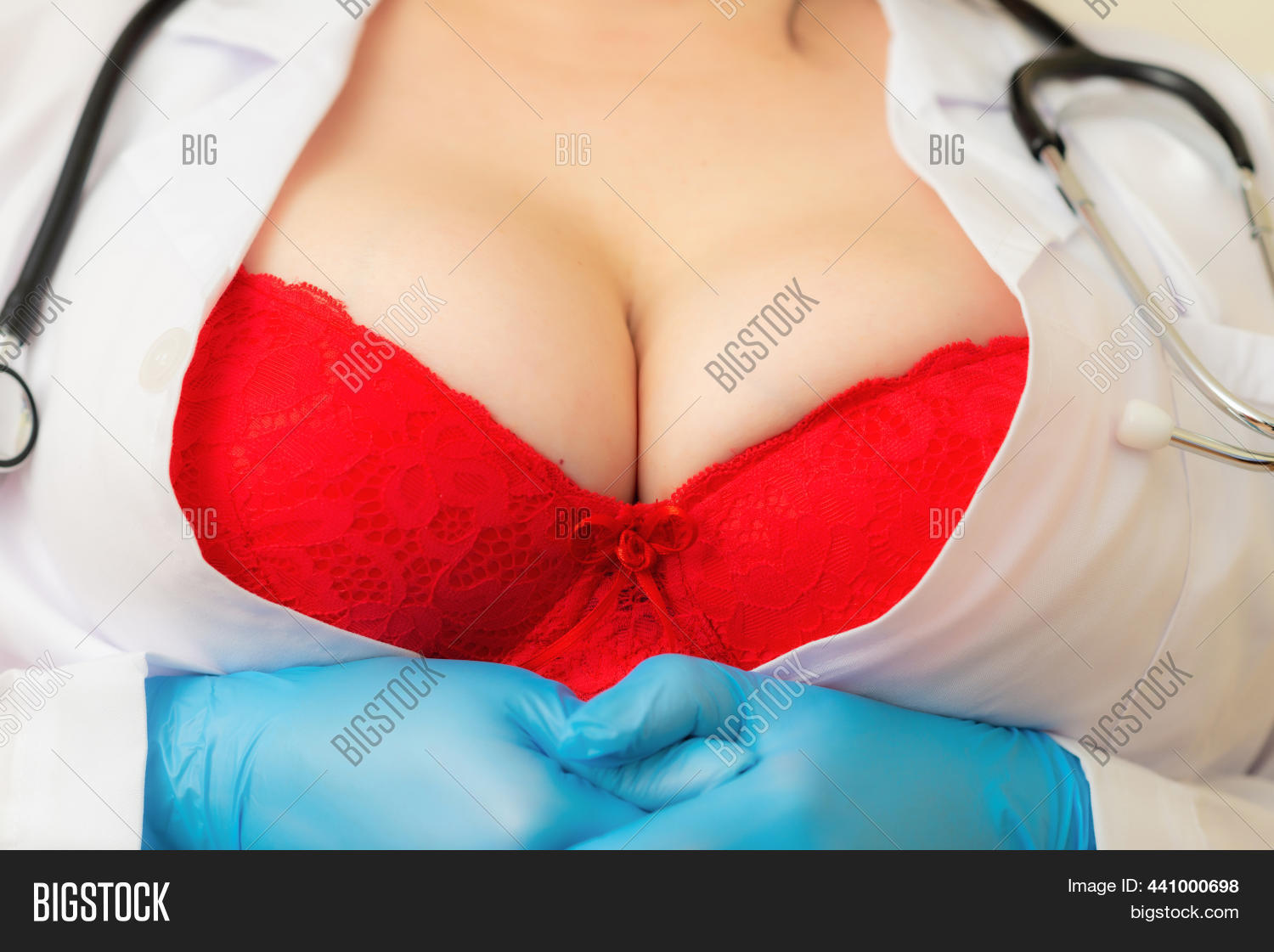 burt convey add Big Tits Nurse photo