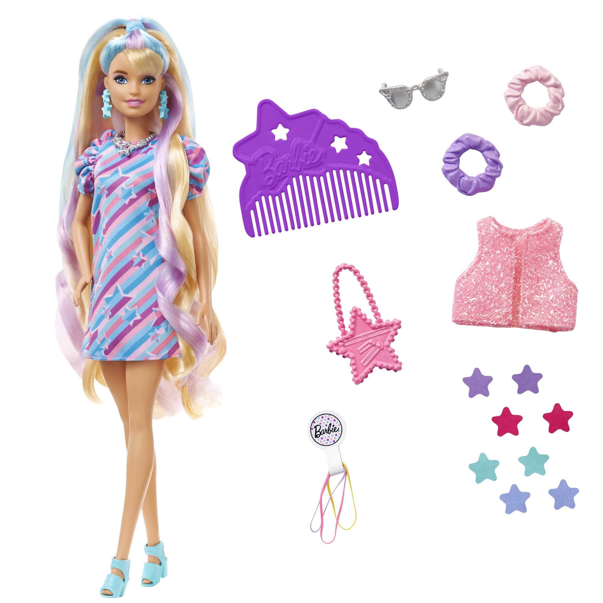 breathing room add Blonde Barbie With Bangs photo