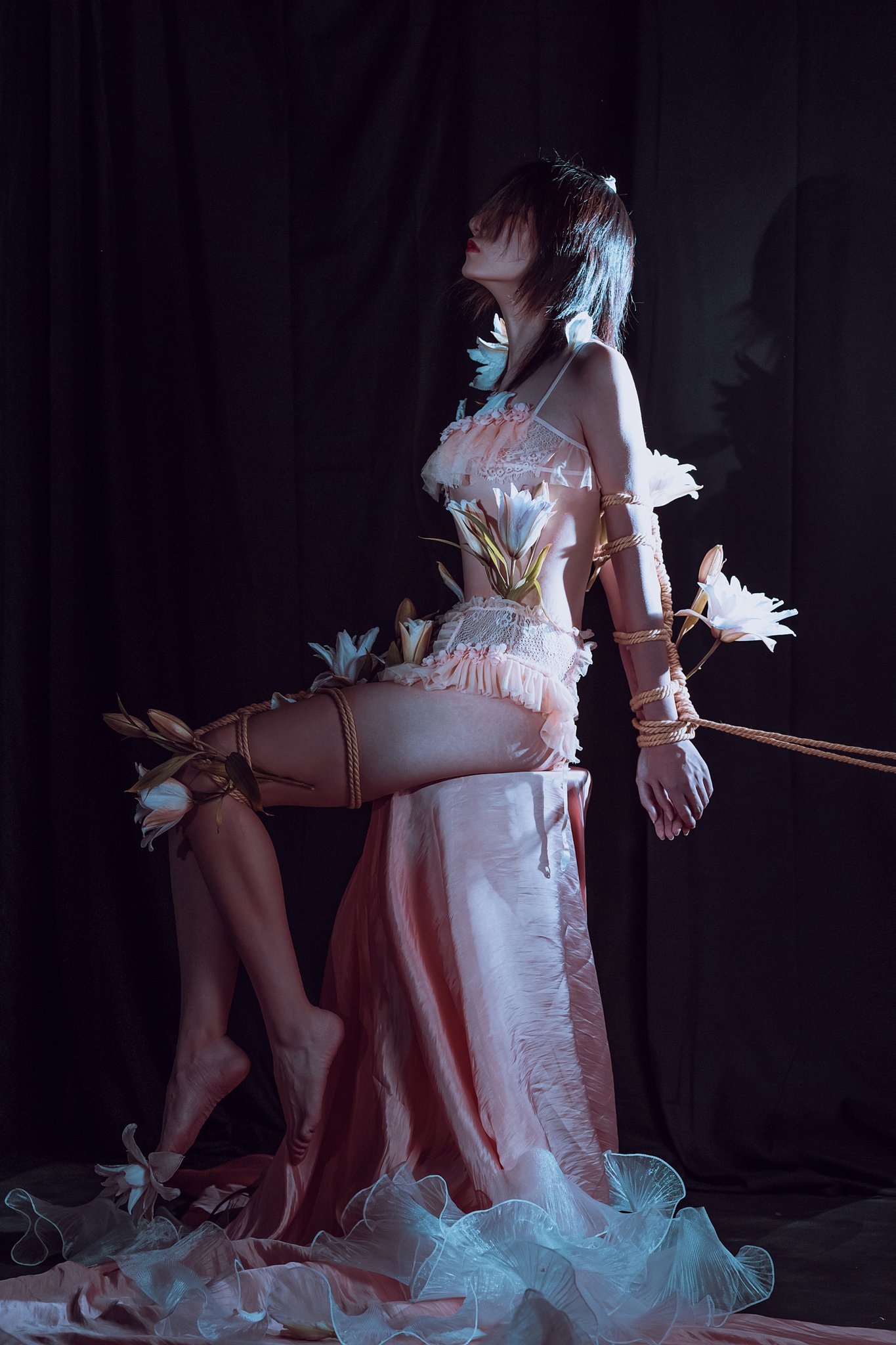 ahmad alserhan add Cosplay Shibari photo
