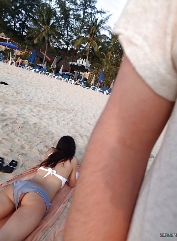 angad gill add Candid Thong Slip photo