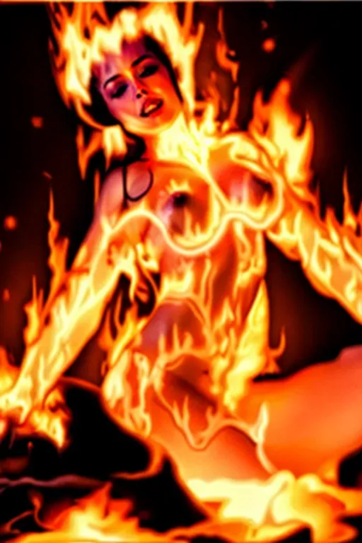 arnold latare add Fire Woman Naked photo