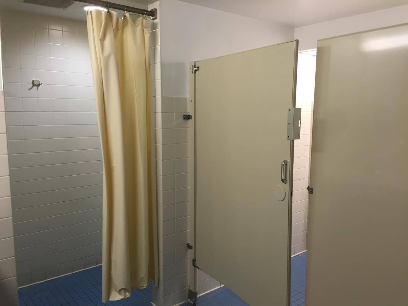 coy rose add Coed Dorm Shower photo
