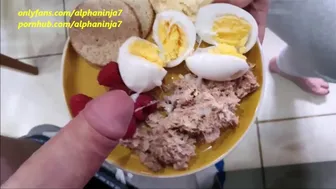 adam creger add Cumming In Her Food photo