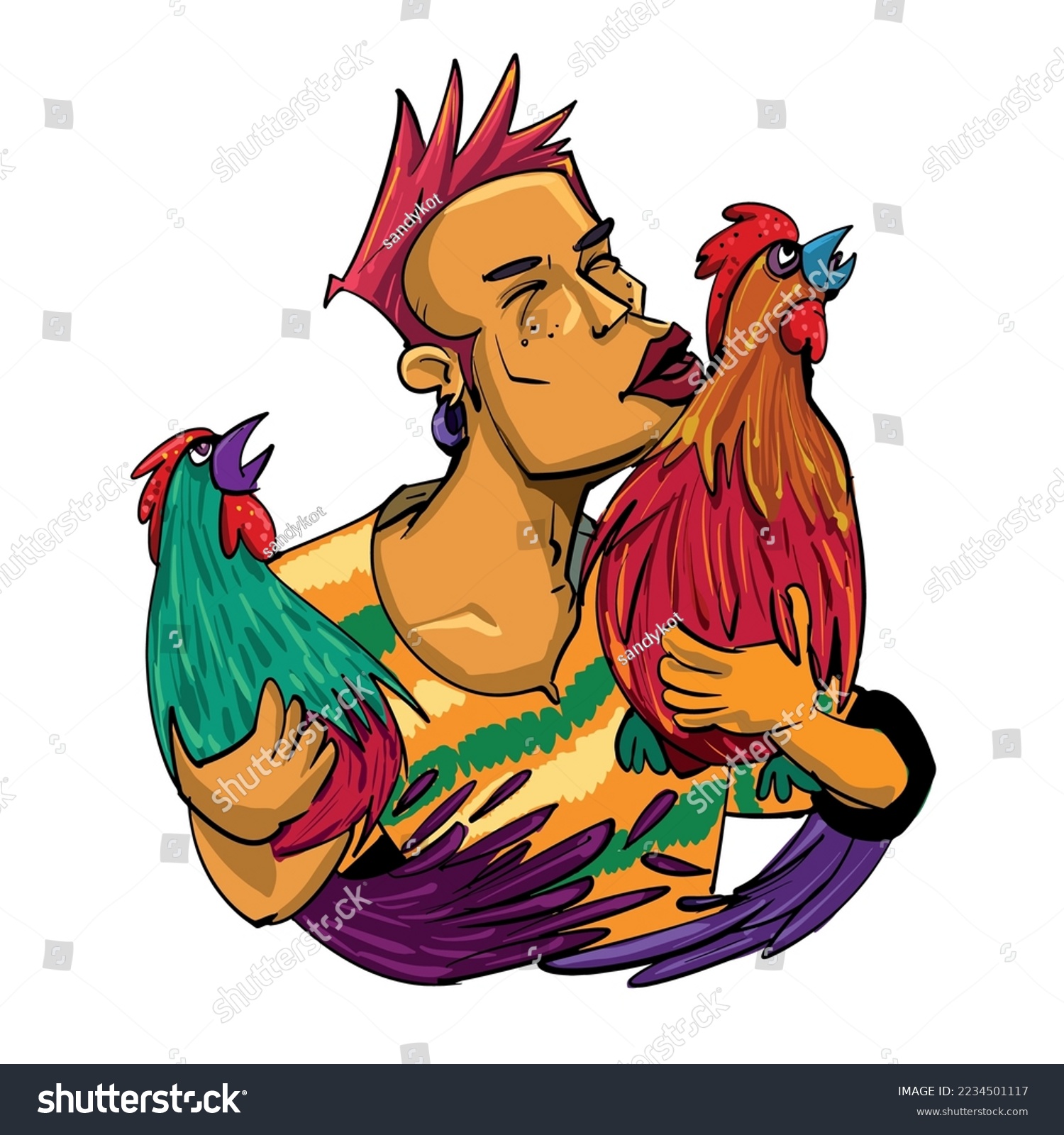 abdalla elkholy add Cock Holding photo