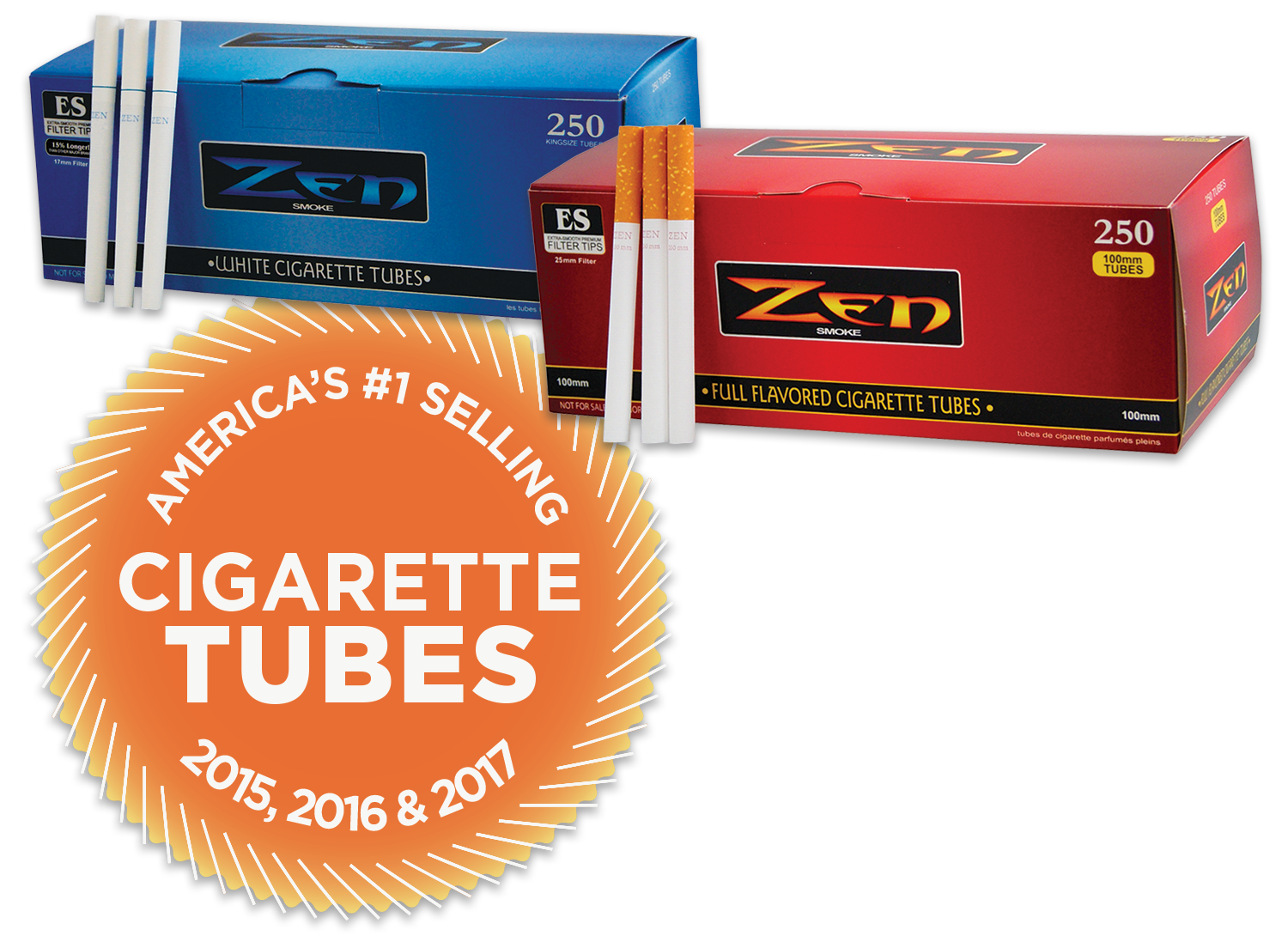Zen Cigarette Tubes 9484