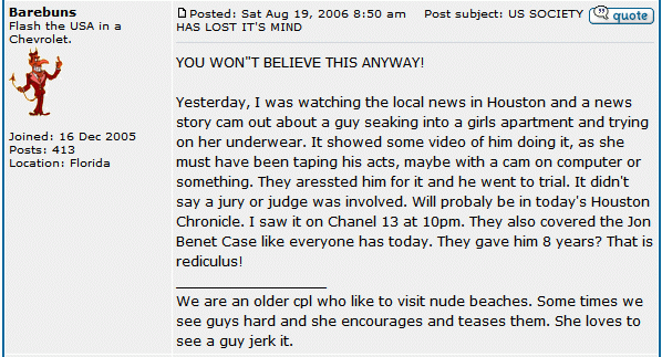 daniel l taylor add Dick Flash Forum photo
