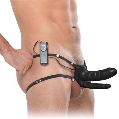 andrew wine add Double Penatration Strap On photo