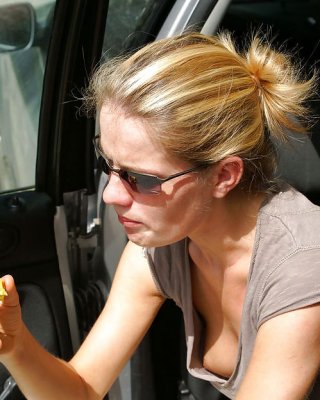 chrissie mcgovern add Downblouse Nip Slip photo
