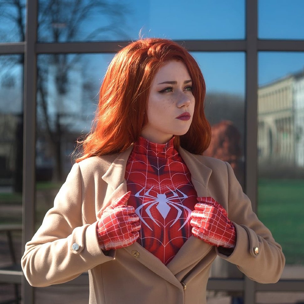 brigitte may add Mary Jane Watson Cosplay photo