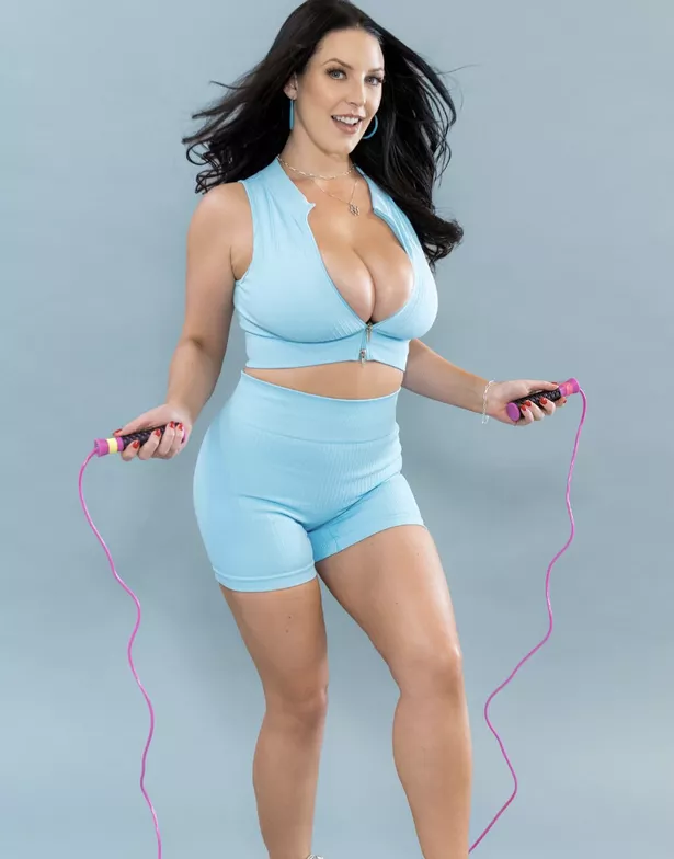 Angela White Workout 4873