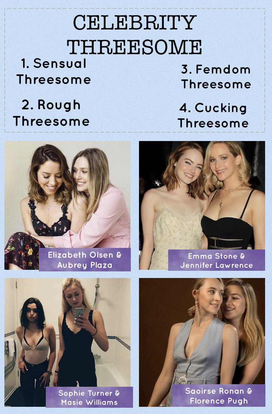 dennis j gibson add Aubrey Plaza Threesome photo