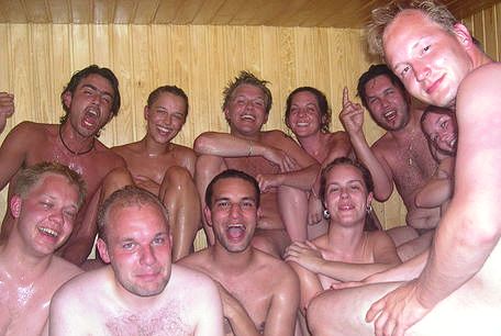 candy guerra add Erection In Sauna photo