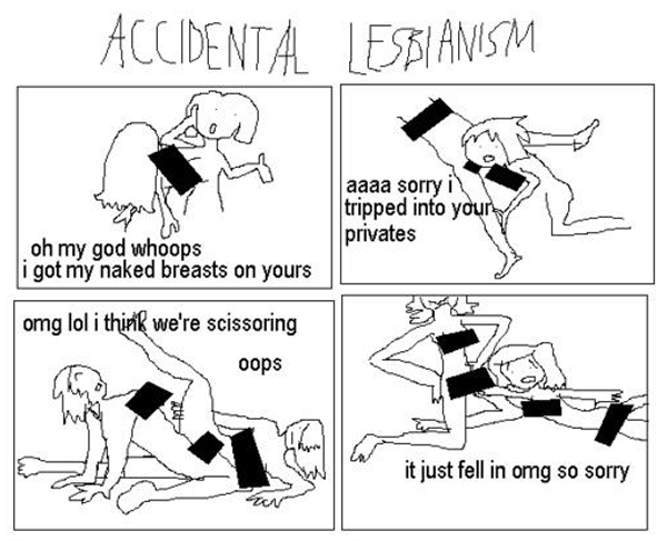 corre camino add Lesbianas Haciendo Tijeras photo