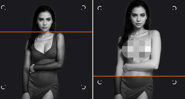 carmen crockett add Clothed To Unclothed photo