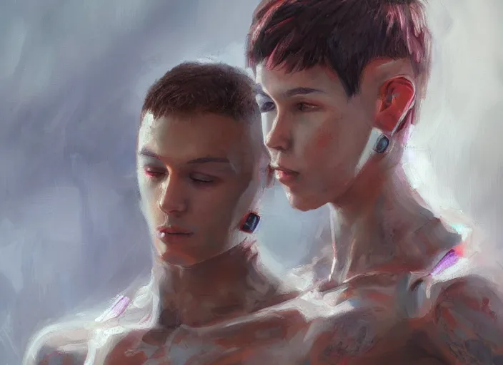 brett hamlyn add Oiled Twinks photo