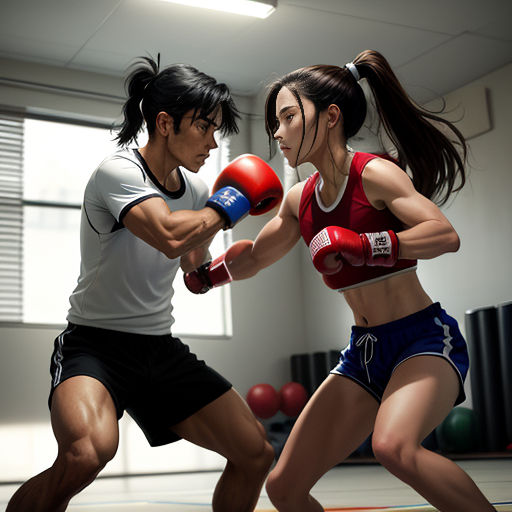 Female Stomach Punch 12700