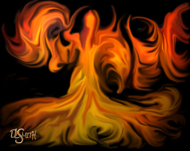 benjamin herr add Fire Woman Naked photo