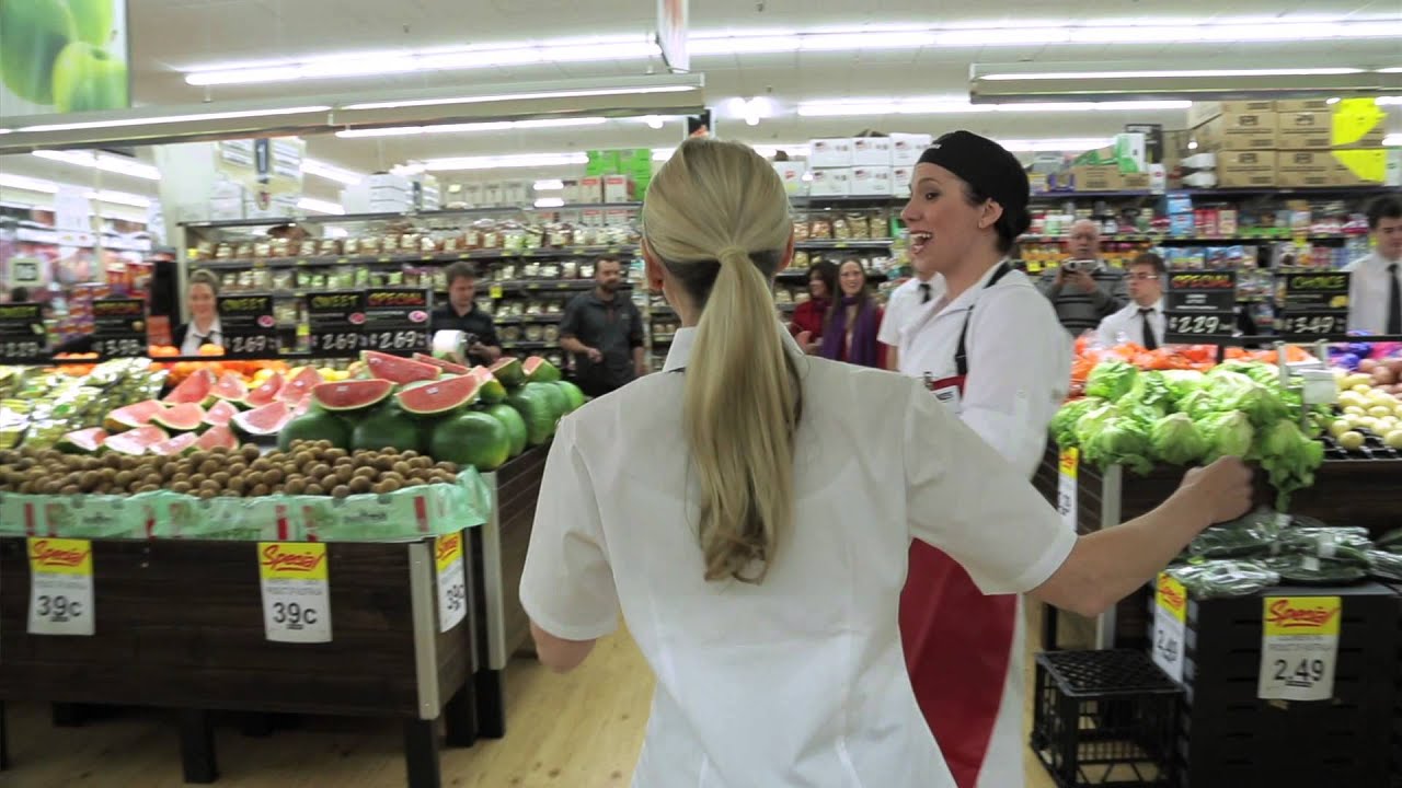 abby radford add Flashing In Grocery Store photo