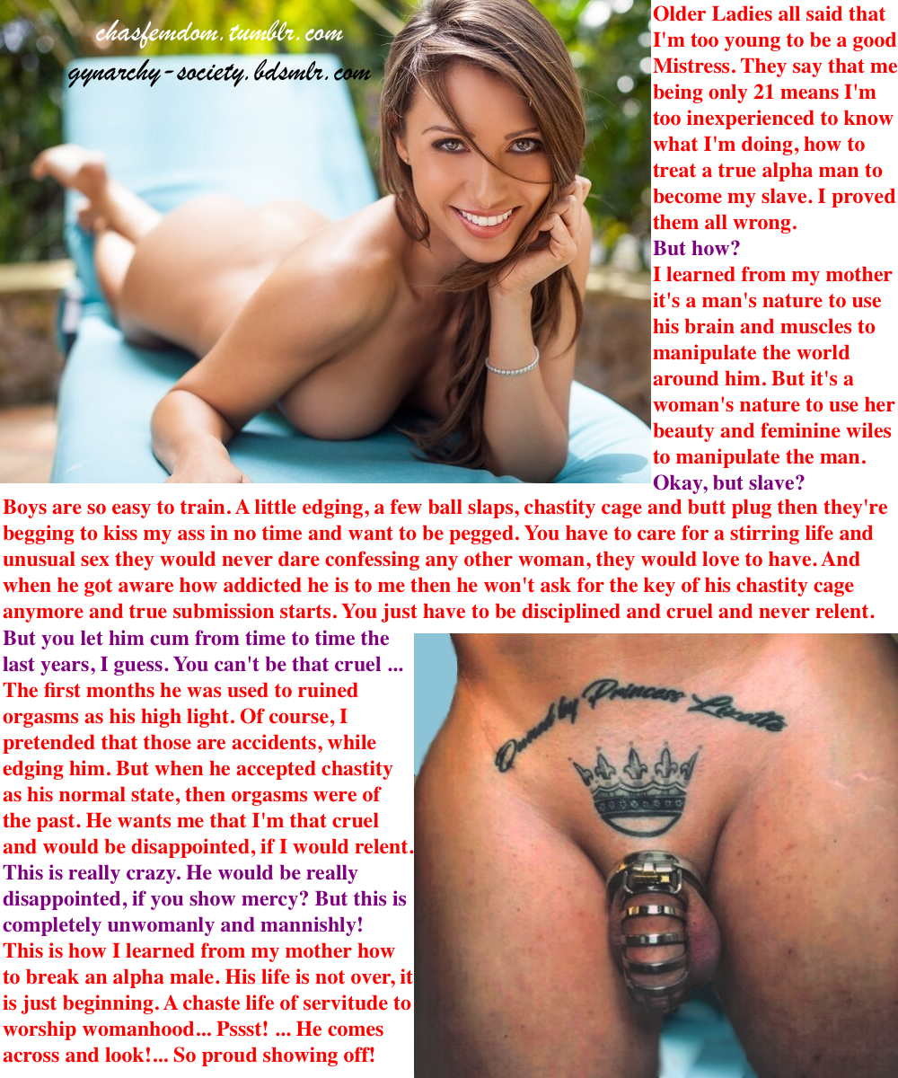 derek sengelaub add Goddess Gynarchy Femdom photo