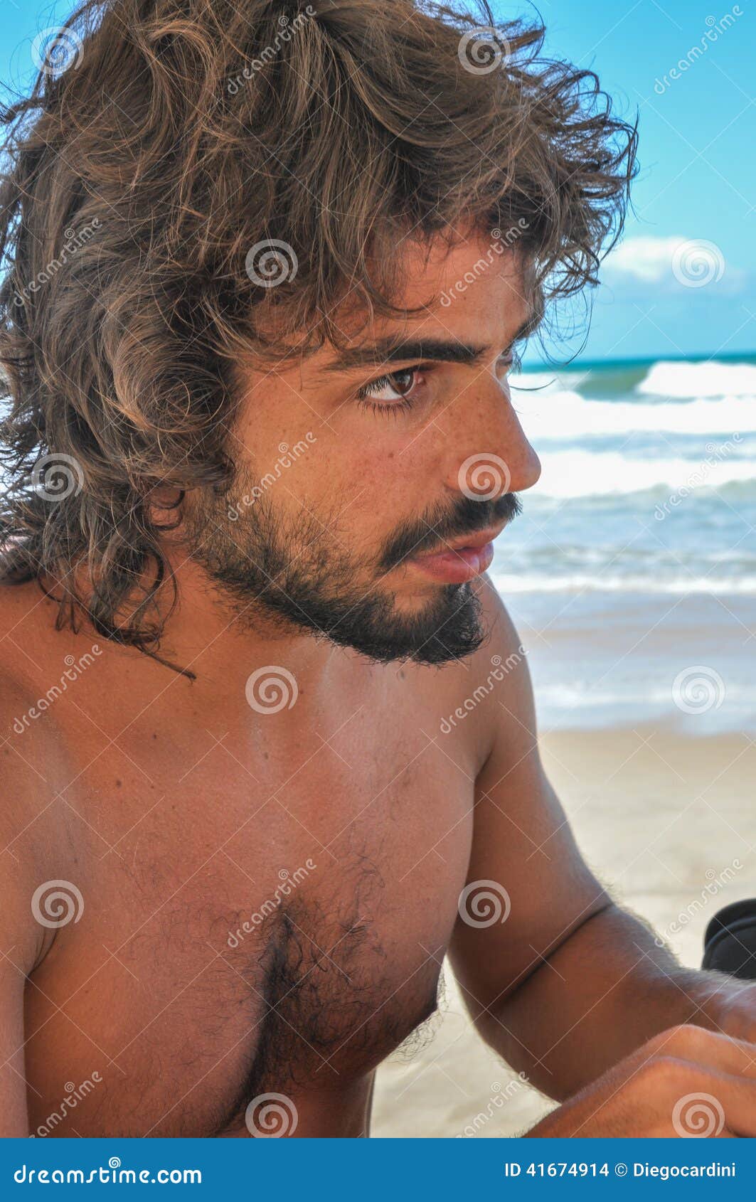 anton swart add Hairy Guys On The Beach photo