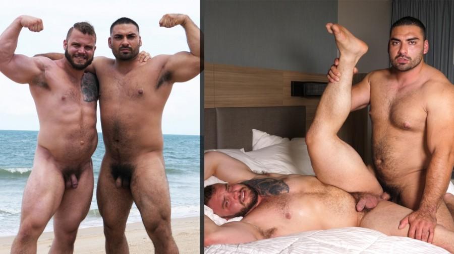 crismar lagariza add Hairy Guys On The Beach photo