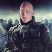 chao he add Johnny Sins Cop photo