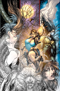 buddhika rajapaksha add Lara Croft And Monsters photo