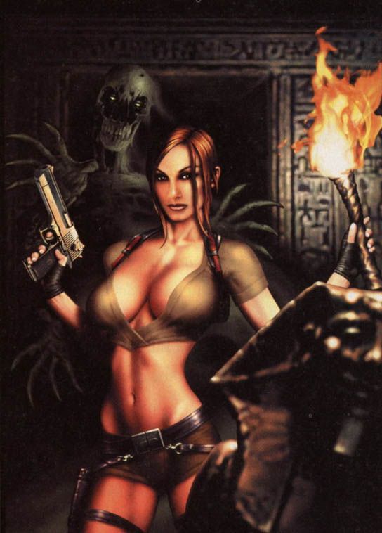 avha rai add Lara Croft And Monsters photo