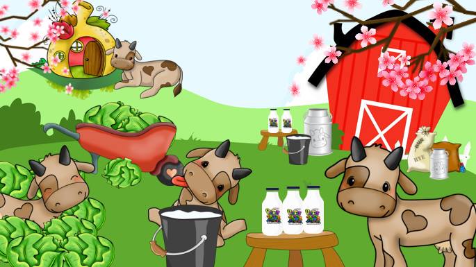 adam musard add Milky Moo Farms Free photo