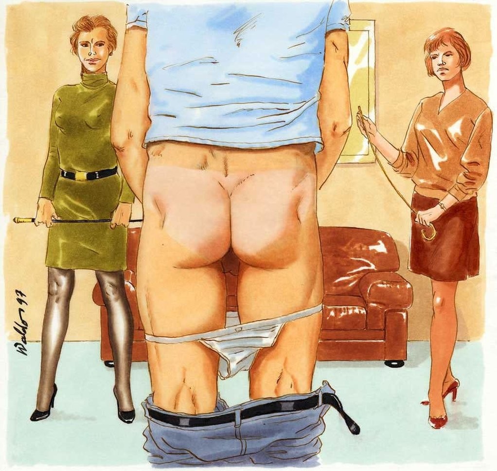 david yerks add Mistress Spanking Men photo