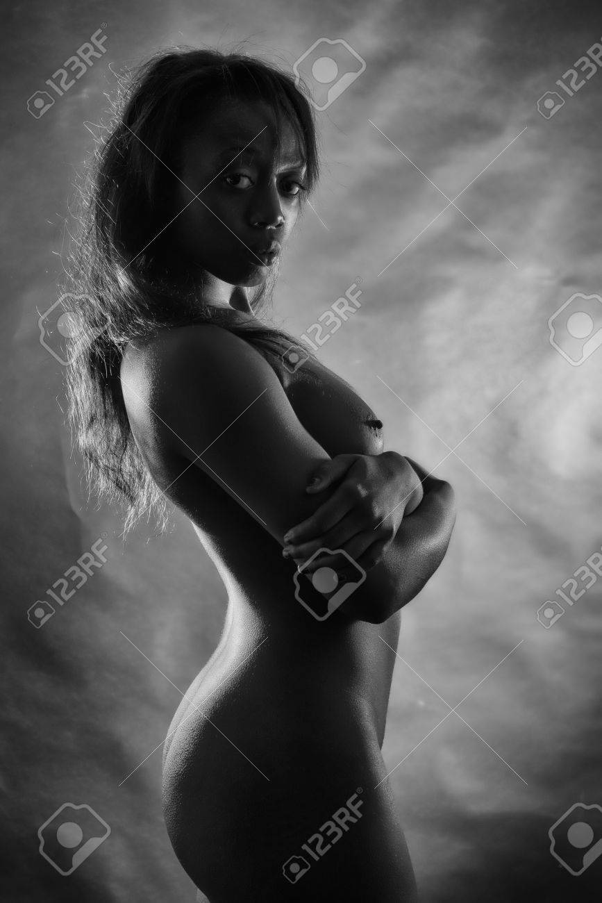 Naked Black Woman 7052