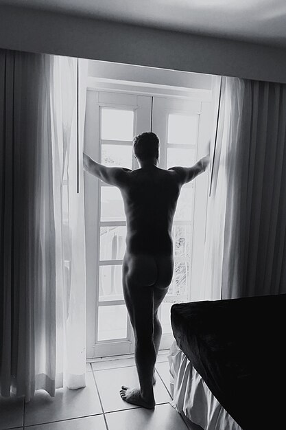 amos andrew add Naked In Window photo