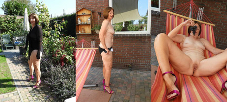 chandra reza add Naked Mature Outdoor photo