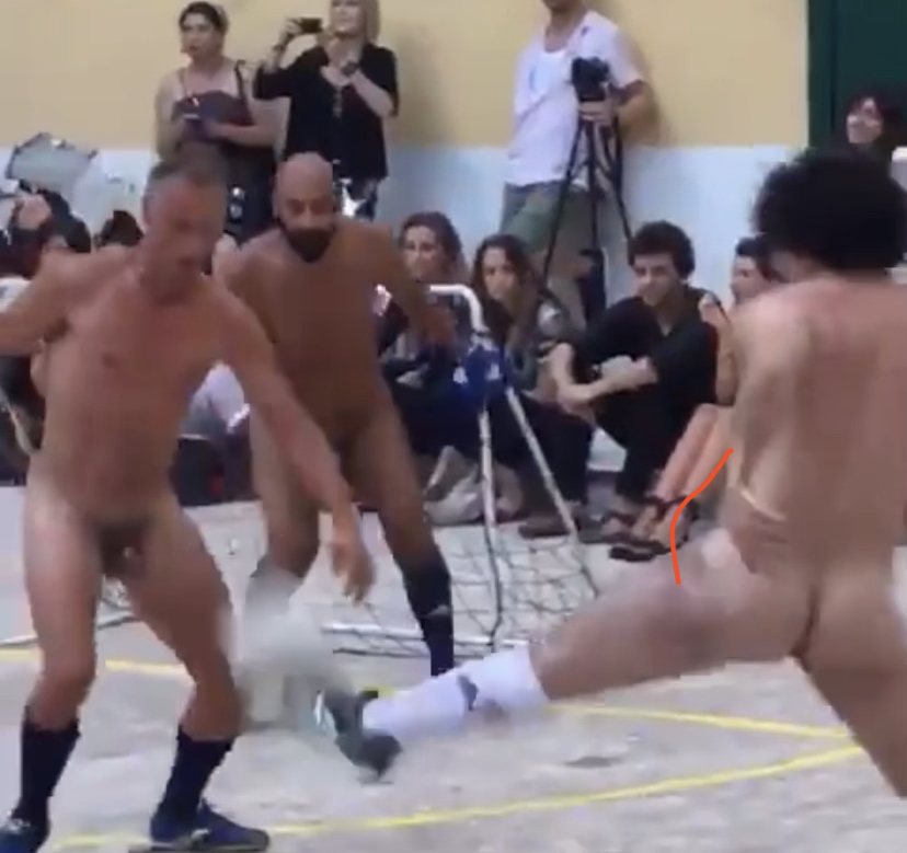 aljhon mendoza add Naked Men Playing Football photo