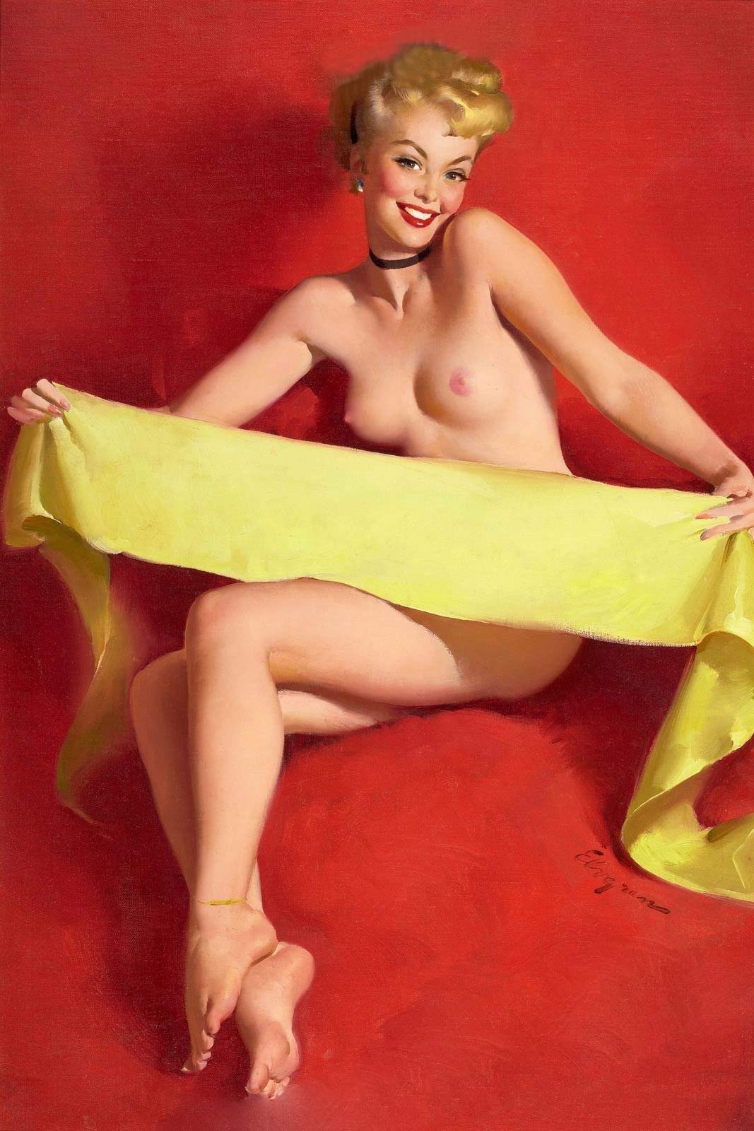 bridie may add Naked Pin Up photo