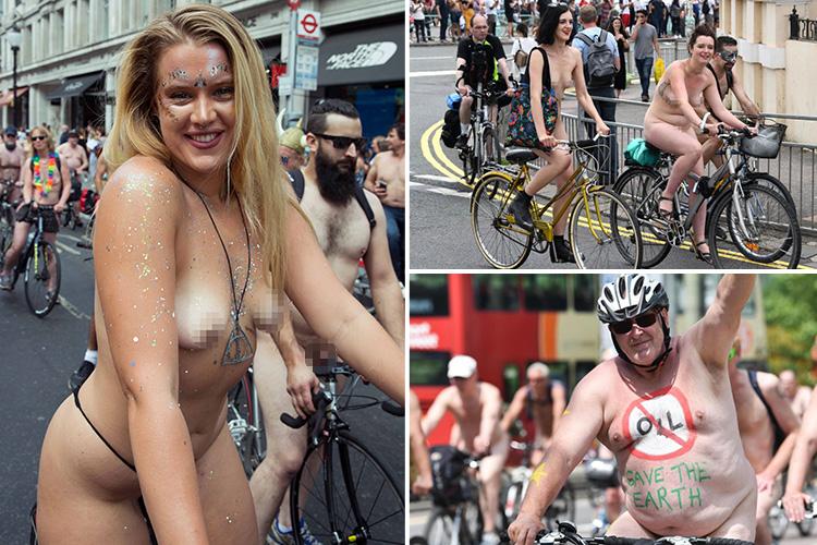 ash huston add Naked Woman Riding A Bike photo