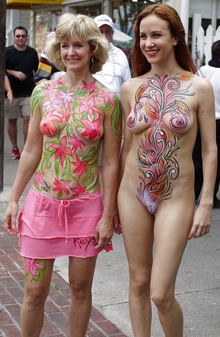 amir araghi add Nude Body Paint Beach photo