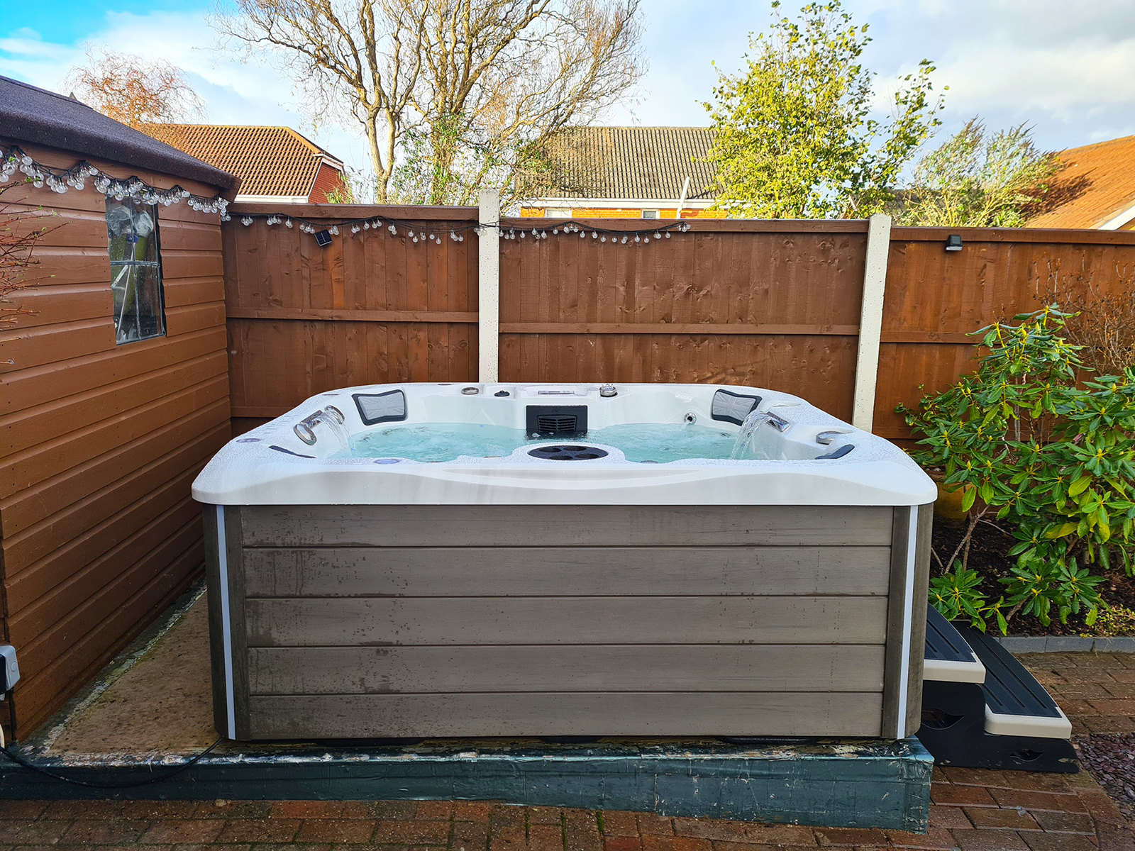 chance mata add Nude Hot Tub photo