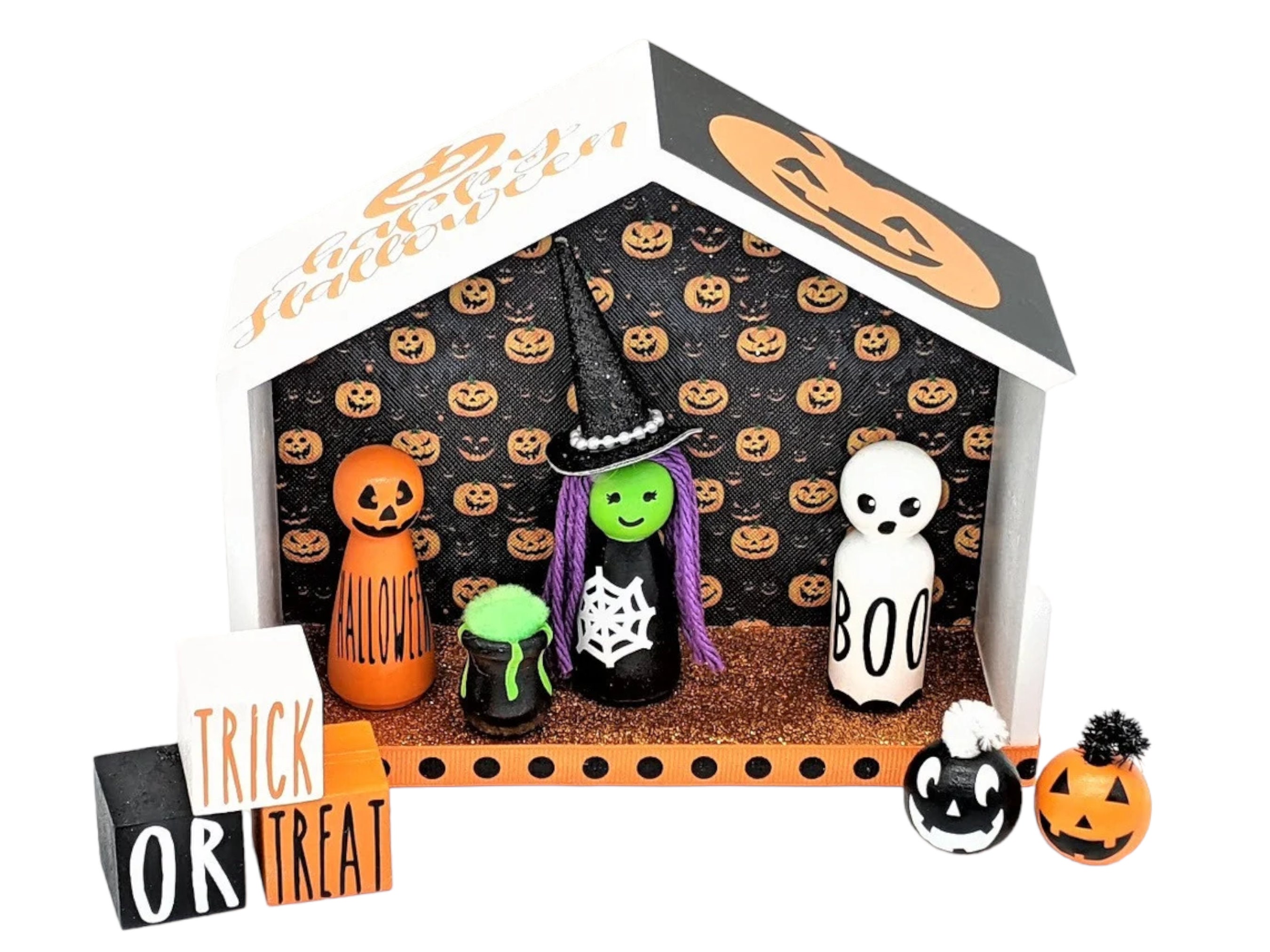 bunga lara add Pegging Halloween photo