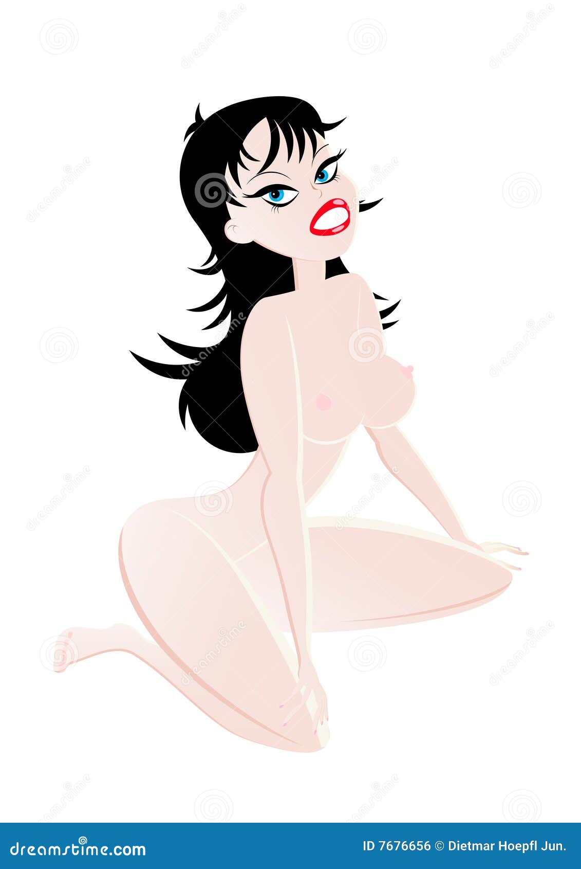 Pin Up Nude 8681