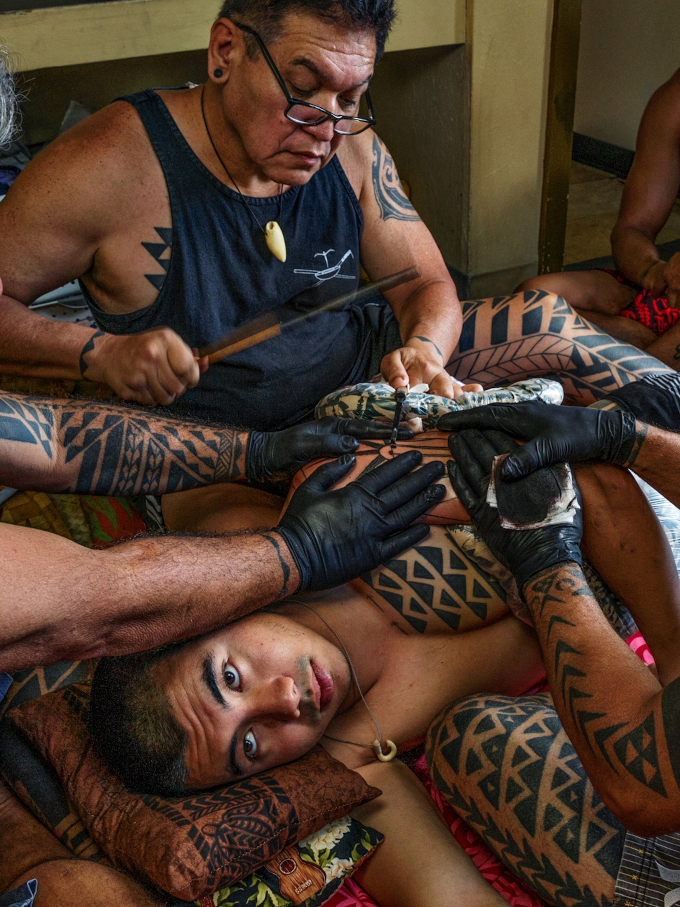 bob cartier add Polynesian Naked Men photo