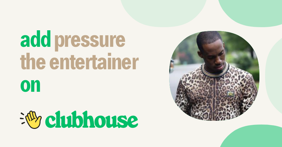 ben feiden add Pressure The Entertainer photo